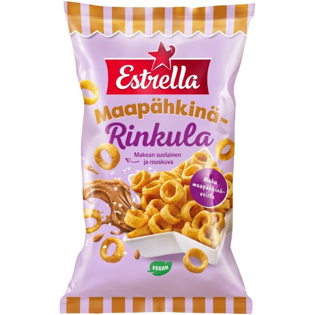Кольца с арахисом Estrella 175 гр Кольца с арахисом Estrella 175 гр