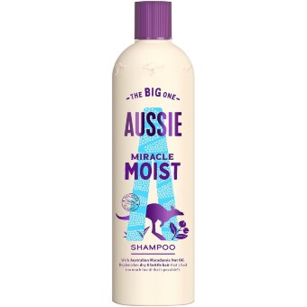 Шампунь для сухих волос с маслом макадамии Aussie Miracle Moist 500 мл Шампунь для сухих волос с маслом макадамии Aussie Miracle Moist 500 мл