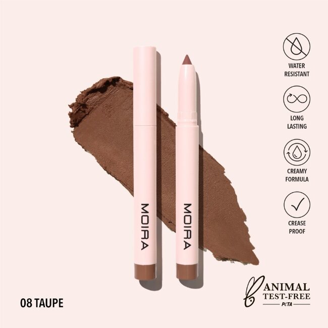 Карандаш для век MOIRA At Glance Stick Shadow 008 Taupe
