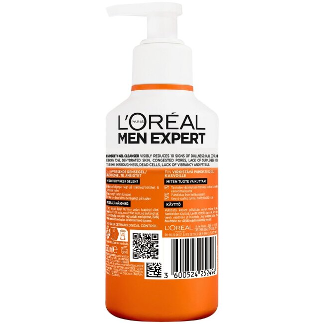 Освежающий гель для умывания лица L'Oréal Paris Men Expert Hydra Energetic 260 мл