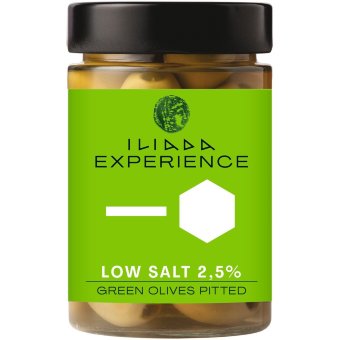 Зеленые оливки Iliada Experience 340/160 гр