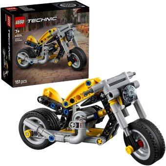Конструктор LEGO® Technic жёлтый мотоцикл 42225