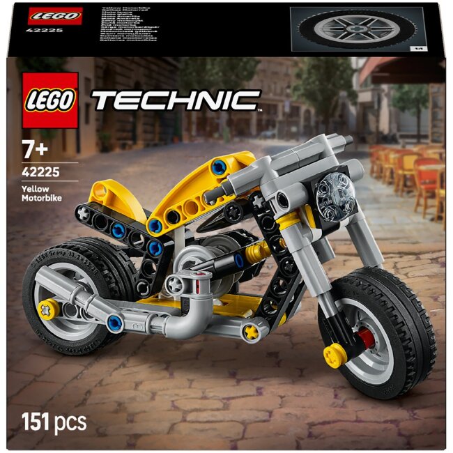 Конструктор LEGO® Technic жёлтый мотоцикл 42225 Конструктор LEGO® Technic жёлтый мотоцикл 42225