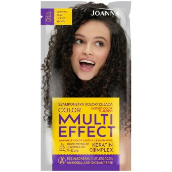 Шампунь тонирующий Joanna Multi Effect Coffee Brown 011 Шампунь тонирующий Joanna Multi Effect Coffee Brown 011