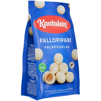 Рождественские имбирные шарики в белом шоколаде Kantolan Pallo Pipari 150 гр Рождественские имбирные шарики в белом шоколаде Kantolan Pallo Pipari 150 гр