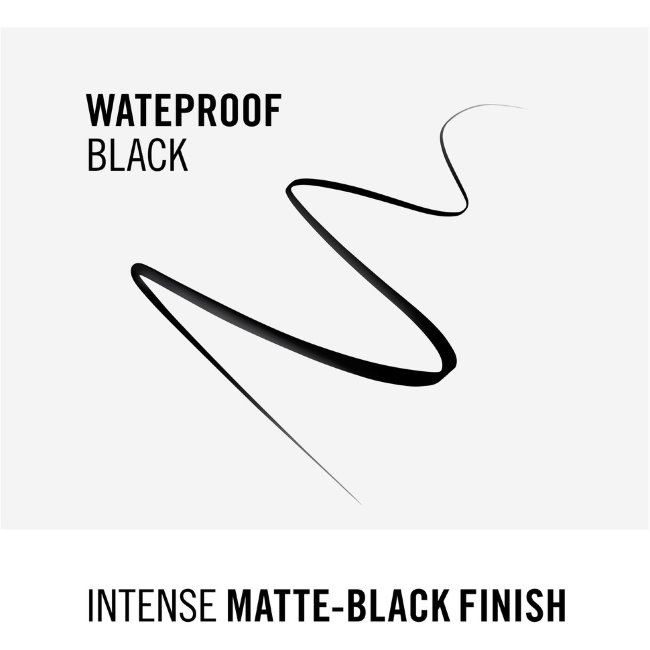 Жидкая подводка для глаз Rimmel Scandaleyes 2,5 мл водостойкая 003 черная