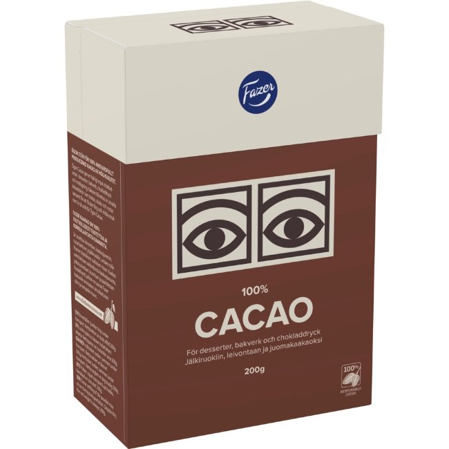 Какао без сахара Fazer 200 гр