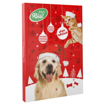 Рождетственский календарь для питомцев Real Pet 96 гр