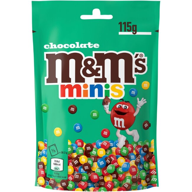 Мини-шоколад M&M's 115 гр Мини-шоколад M&M's 115 гр