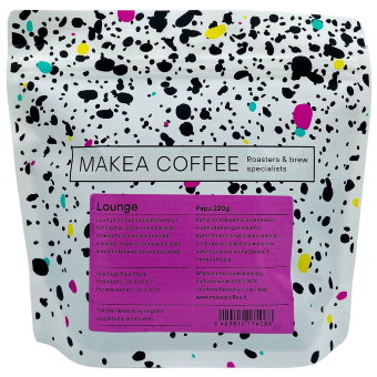 Молотый фильтрованный кофе Makea Coffee Lounge темной обжарки 220 гр
