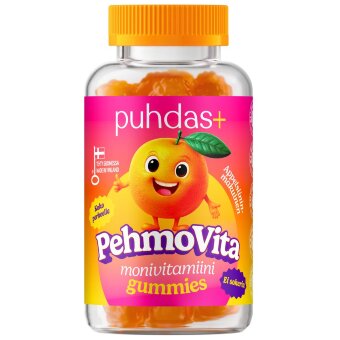 Жевательные мультивитамины Puhdas+ PehmoVita 75 шт Жевательные мультивитамины Puhdas+ PehmoVita 75 шт