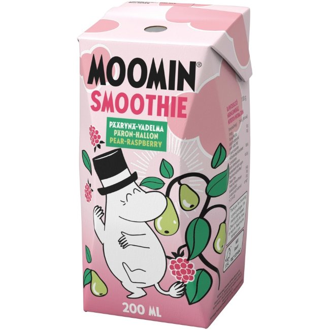 Смузи Moomin с грушей и малиной 200 мл