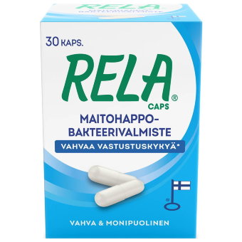 Молочнокислые бактерии Rela Caps (1 капсула в день) 30 шт Молочнокислые бактерии Rela Caps (1 капсула в день) 30 шт