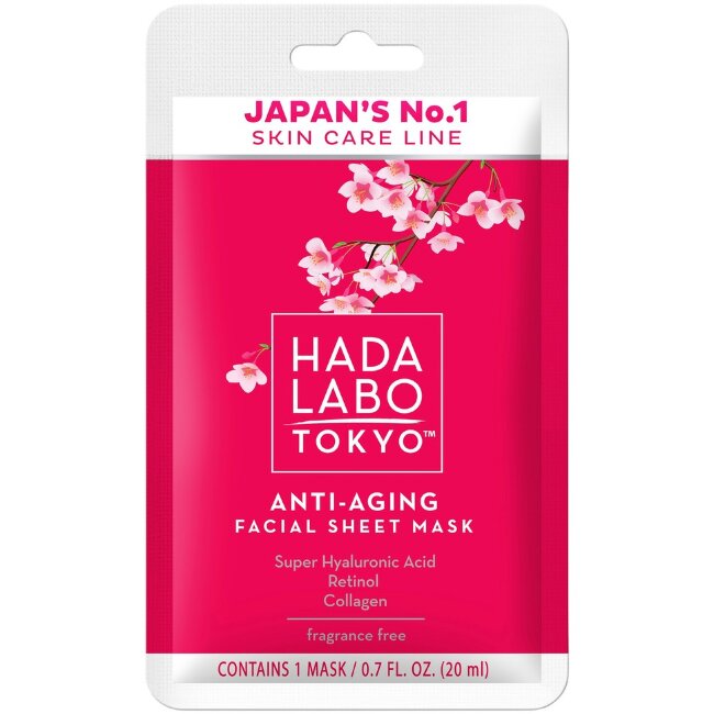 Маска для лица HADA LABO TOKYO Anti-Aging 20 мл Маска для лица HADA LABO TOKYO Anti-Aging 20 мл