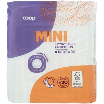 Защита от недержания Coop mini 20 шт