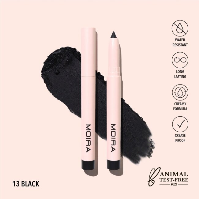 Карандаш для век MOIRA At Glance Stick Shadow 013 Black