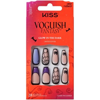 Накладные ногти Kiss Halloween Nails - Moonlit Magic 28 шт Накладные ногти Kiss Halloween Nails - Moonlit Magic 28 шт