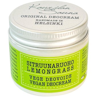 Дезодорант-крем веган Kaurilan Sauna с лемонграссом 50 мл Дезодорант-крем веган Kaurilan Sauna с лемонграссом 50 мл