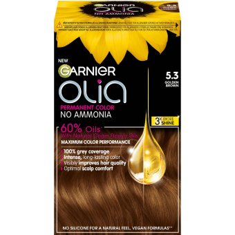 Крем-краска для волос Garnier Olia 5.3 золотисто-коричневый 174 мл Крем-краска для волос Garnier Olia 5.3 золотисто-коричневый 174 мл
