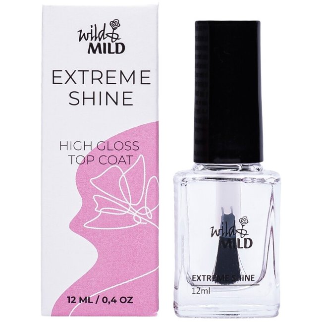 Топовое покрытие Wild&Mild Extreme Shine яркий блеск N005 12 мл