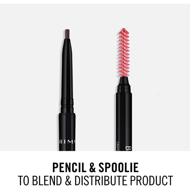 Карандаш для бровей Rimmel Brow Pro Microdefiner 0,09 гр, 003 темно-коричневый