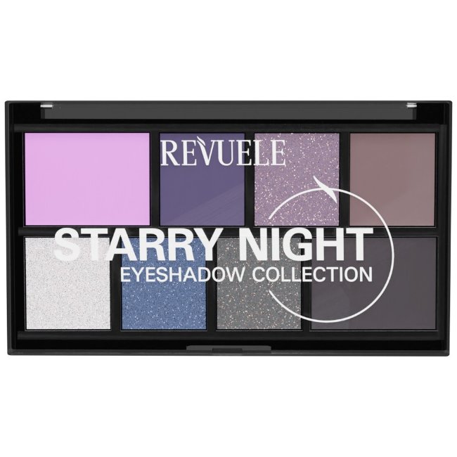 Палетка матовых теней для век Revuele Starry Night