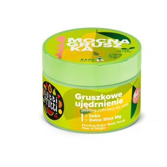 Сахарный скраб для тела Tutti Frutti с ароматом груши и имбиря 300 гр