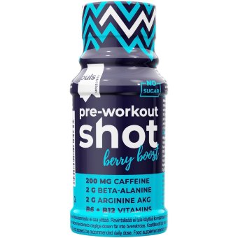 Предтренировочный шот PULS Berry boost 60 мл