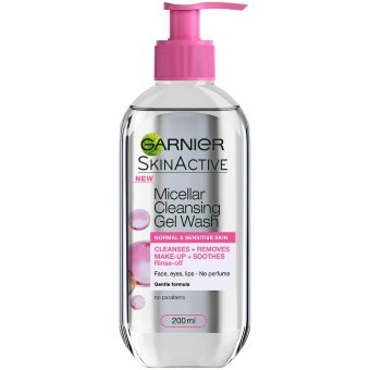 Гель мицеллярный очищающий Garnier Skin Active 200 мл Гель мицеллярный очищающий Garnier Skin Active 200 мл