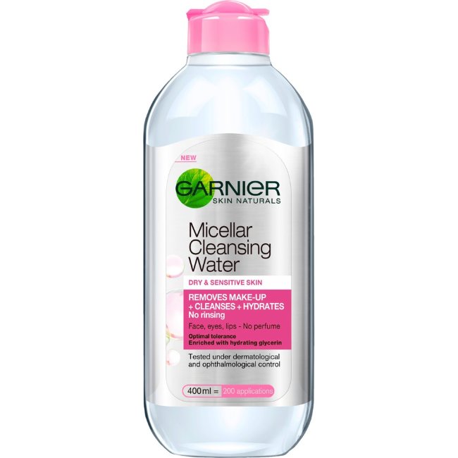Вода мицеллярная для нормальной и чувствительной кожи Garnier Skin Active 400 мл