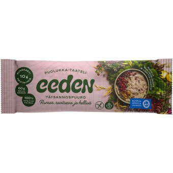 Овсяная каша Eeden T&auml;ysannospuuro с брусникой и финиками 60 гр