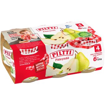 Piltti 6x125 гр с 4 месяцев груша