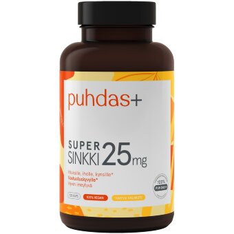 Капсулы Puhdas+ Super Zink 120 шт