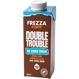 Молочный кофейный напиток Frezza Forte Double Trouble 300 мл без добавления сахара, без лактозы