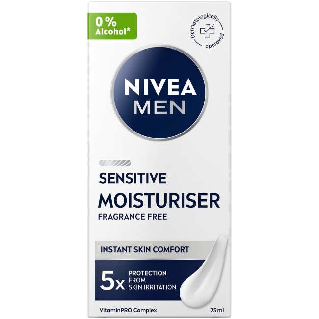 Увлажняющий крем для лица NIVEA MEN 75 мл Sensitive