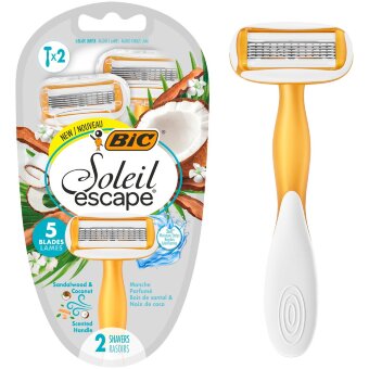 Станок для бритья BIC Soleil Escape 5 Coconut & Sandalwood