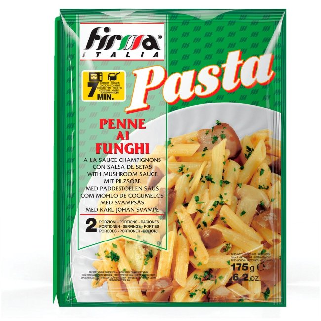 Пенне с грибным соусом Firma Italia 175 гр