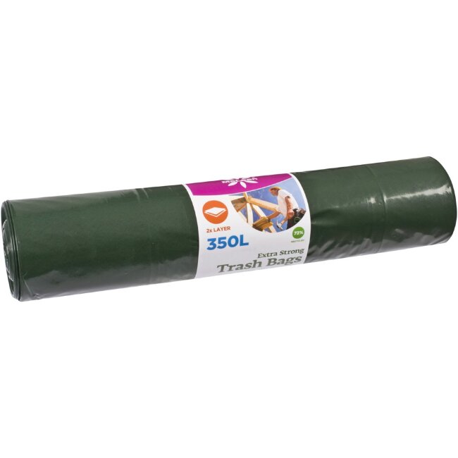 Мешки для мусора McLean Professional extra vahva зеленые 350 л, 1200x1500 мм, 5 шт