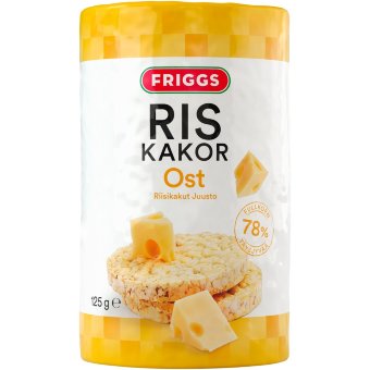 Рисовые галеты с сыром Friggs 125 гр Рисовые галеты с сыром Friggs 125 гр