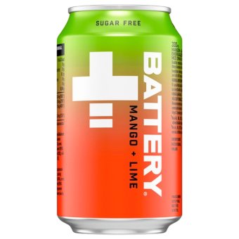Энергетический напиток без сахара Battery Mango Lime 0,33 л