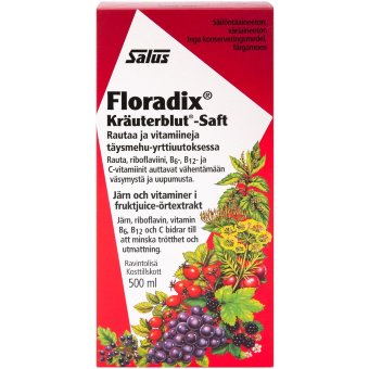 Витамины с железом SALUS FLORADIX Salus 500 мл Витамины с железом SALUS FLORADIX Salus 500 мл