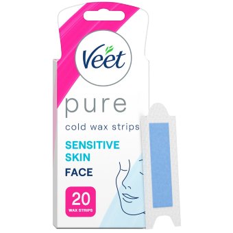 Полоски для удаления волосков на лице Veet 20 шт Полоски для удаления волосков на лице Veet 20 шт