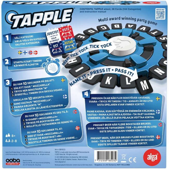 Настольная игра Alga Tapple Настольная игра Alga Tapple