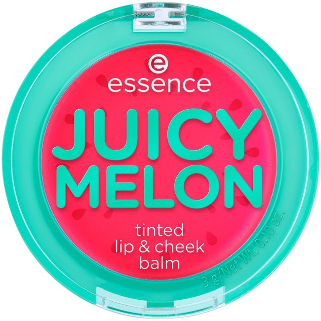 Тонированный бальзам для губ и щек essence JUICY MELON 3 гр