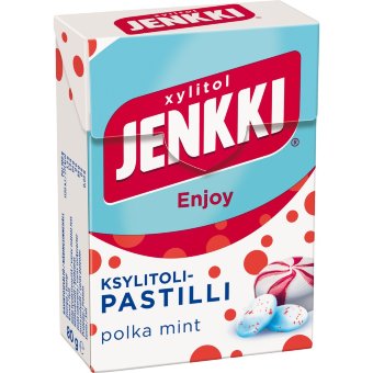 Ксилитоловые пастилки Jenkki Enjoy Polkamint 80 гр