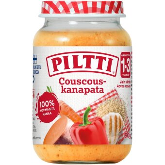 Детское питание PILTTI кускус с курицей 190 гр (с 12 мес)