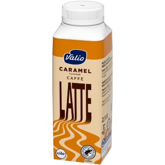 Молочный кофе Valio Latte caramel 250 мл без лактозы