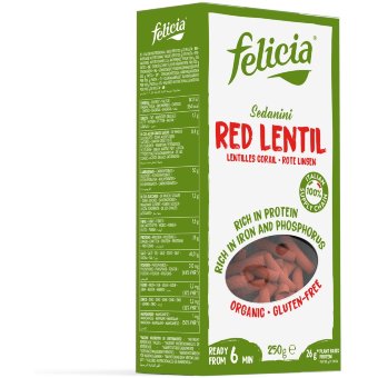 Паста из красной чечевицы Felicia Bio Lenticchie Rosse Luomu 250 гр Паста из красной чечевицы Felicia Bio Lenticchie Rosse Luomu 250 гр