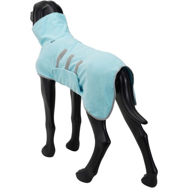 Халат для собак после купания Icepeak Pet Splash Размер S светло-голубой
