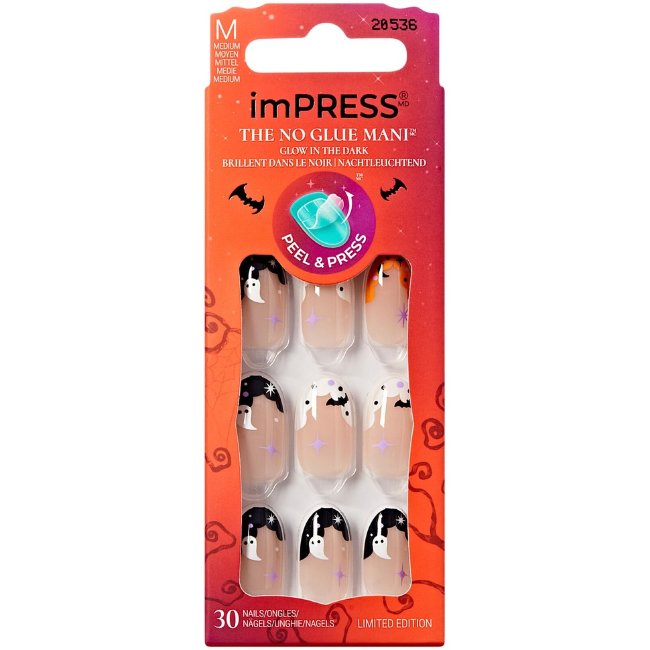 Накладные ногти Kiss imPress Halloween 2025 The Creeps 30 шт Накладные ногти Kiss imPress Halloween 2025 The Creeps 30 шт